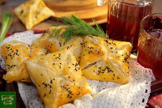 Вертуни з курочкою, грибами та сиром Сулугуні(200г)