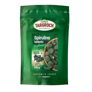 Spirulina 1000 tabletek 250mg 250g Targroch