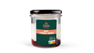 Jogurt z wiśniami i granolą 260g