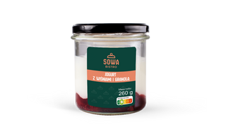Jogurt z wiśniami i granolą 260g