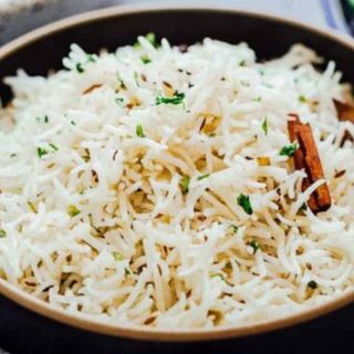 Basmati rice with Cummins ( Arroz basmati)