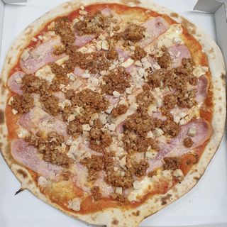 Pizza carnívora (33 cm.)