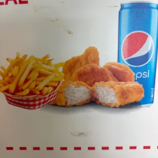Box nuggets meal