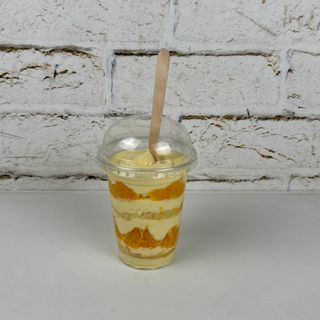 ჭიქის ტორტი ფორთოხლით ( 280 გრ )