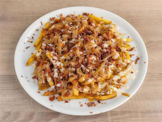 Patatas Con Bacon Y Queso