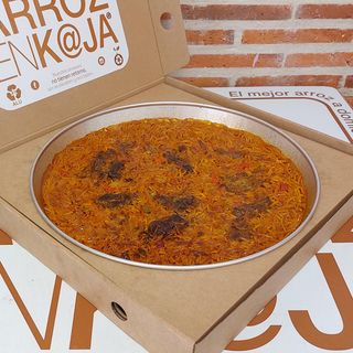 Fideuá de Rabo de Toro (2 Raciones)