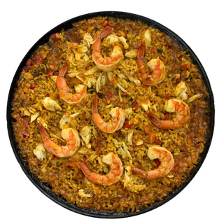 Arroz a Banda con Gambas Rojas