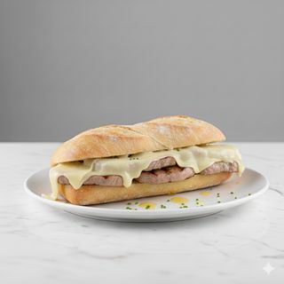 Bocadillo Pollo Con Queso