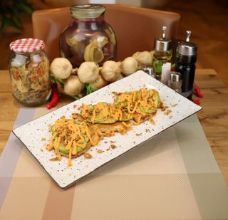 Pileći file sa tikvicom + Domaći kolač