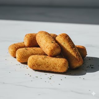 Crocchette di patate, mortadella e mozzarella (3pz)