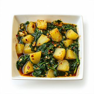 Saag Aloo