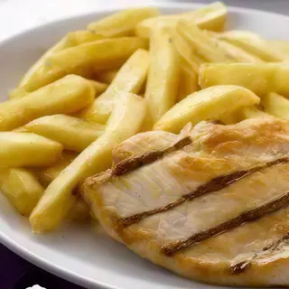Filete con patatas