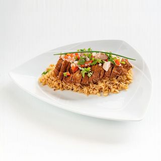 Arroz Frito En Salsa Teriyaki