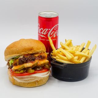 Fight club Burger + Frites + Coca