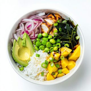 Poke De Pollo Rebosado