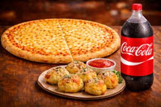 Large Pizza +10wings+2L soda