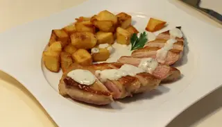 Escalopines Gorgonzola