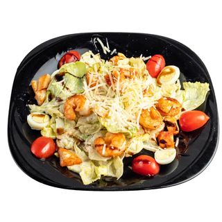 Салат "Цезарь" с креветками 160 г