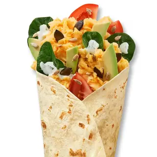 Jajecznica Awokado Wrap