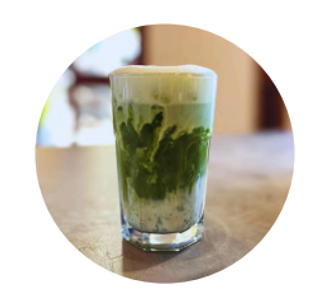Ice Matcha Latte (180 Ml.)
