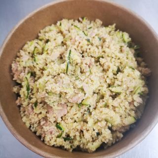 Cous Cous  tonno e zucchine