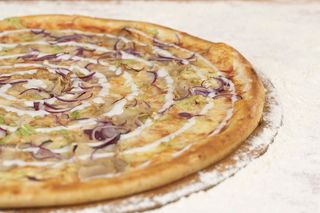 Pizza classica kebab