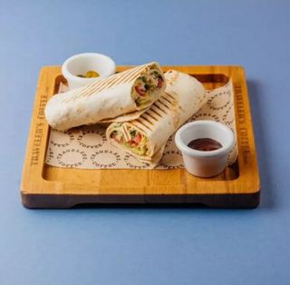 Ролл цезарь с куриным филе