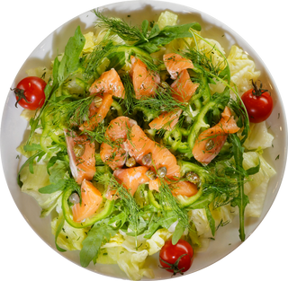 Сьомга с песто (340г)