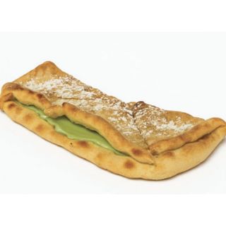 FOCACCIA CON CREMA DE PISTACHO DULCE