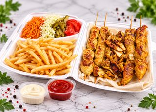 Menu  kebab la farfurie