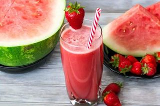 Limonada fresh de pepene si capsuni