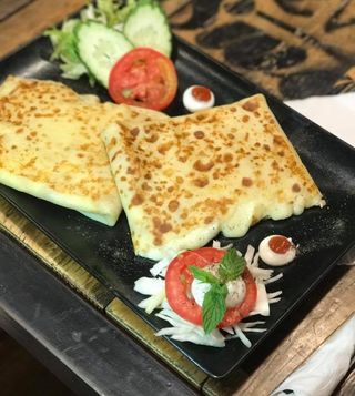 Crêpe Thon, Fromage