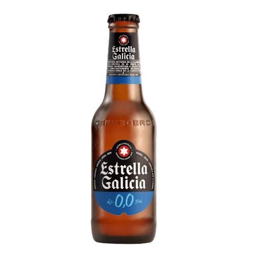 Cerveza Estrella Galicia Botella (25 cl) - 0% Alc