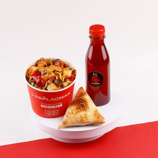 Комбо "Босо лагман с курицей"