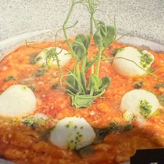 Доматено ризото с моцарела