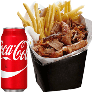 Box + coca cola 330ml 