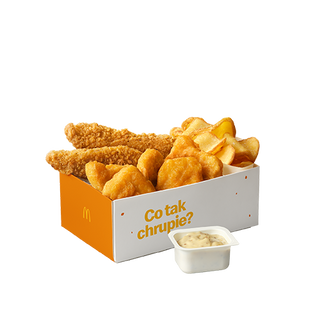 Chicken Box & Chrupiące talarki dla 1 os.