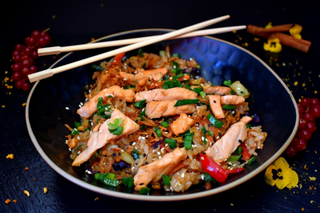 Wok Orez Somon Sos Dulce-Picant