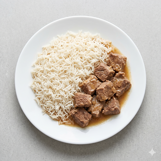 Arroz Basmati Con Carne