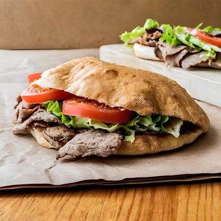 Донер с турецким хлебом