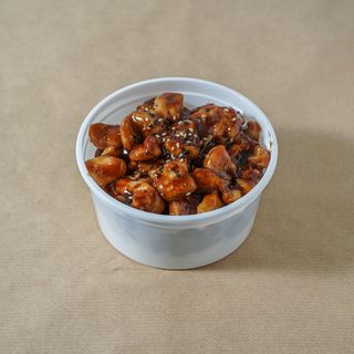 Pollo Teriyaki Con arroz blanco