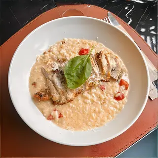 Risotto au poulet & parmesan