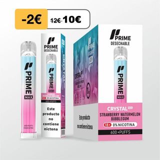 0% Nicotina Strawberry Watermelon Bubble gum (Chicle de fresa y melón)