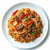 RISO MANZO E VERDURE