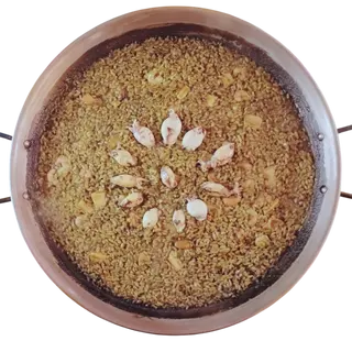 Paella Arroz Negro con Chipirones (Para 2 Personas)