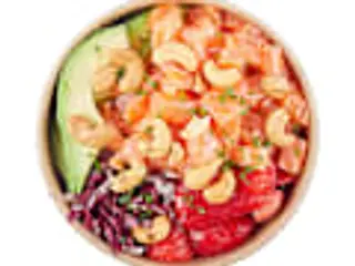 Pokè salmon marinato