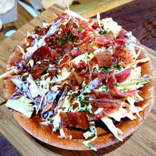 Spicy Coleslaw & Bacon Salad