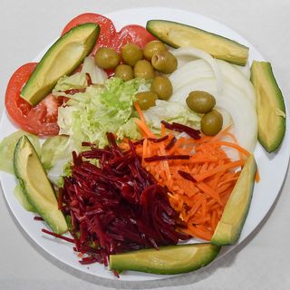 Ensalada En Plato