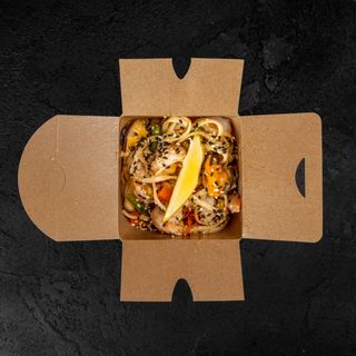 Удон із морепродуктами