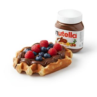 Gofre cu nutella